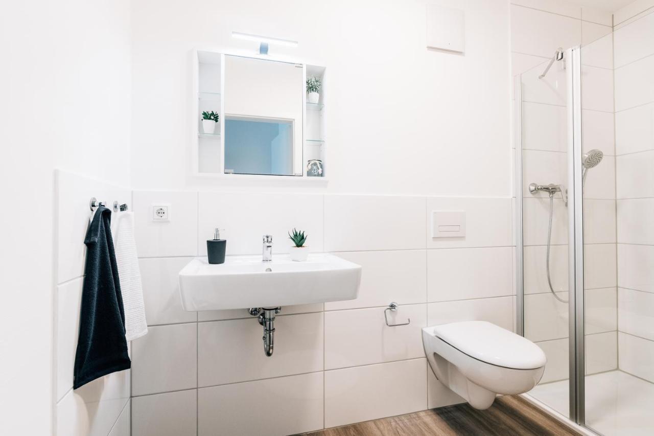 Stadt-Appartement Am Nordpark Bielefeld Exterior foto